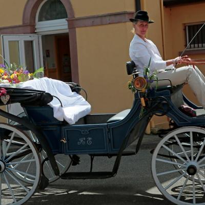 Calèche Victoria, 2 chevaux