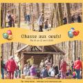 Balades attelage chasse aux oeufs 2025 aux trois marteaux