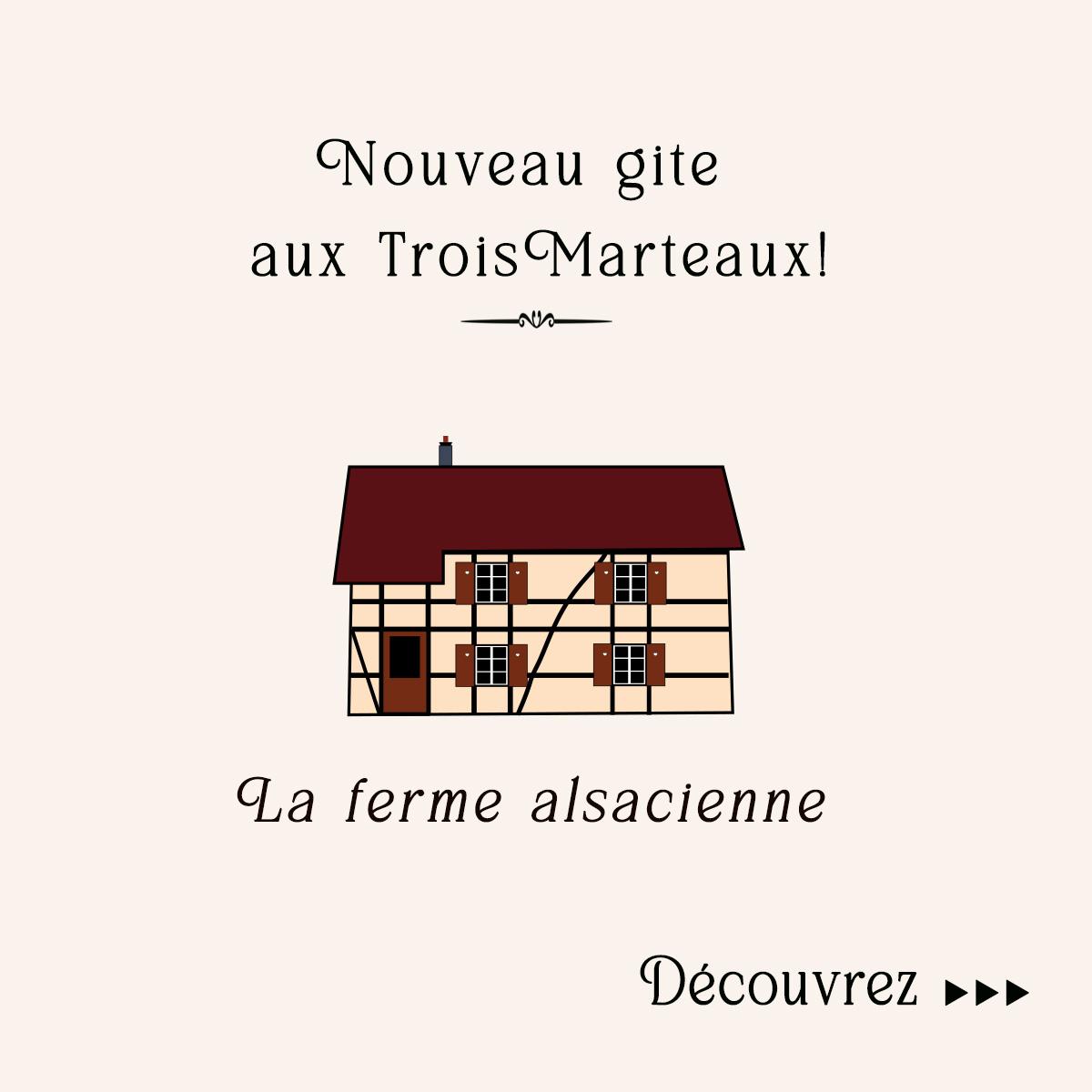 Ferme alsacienne aux trois marteaux